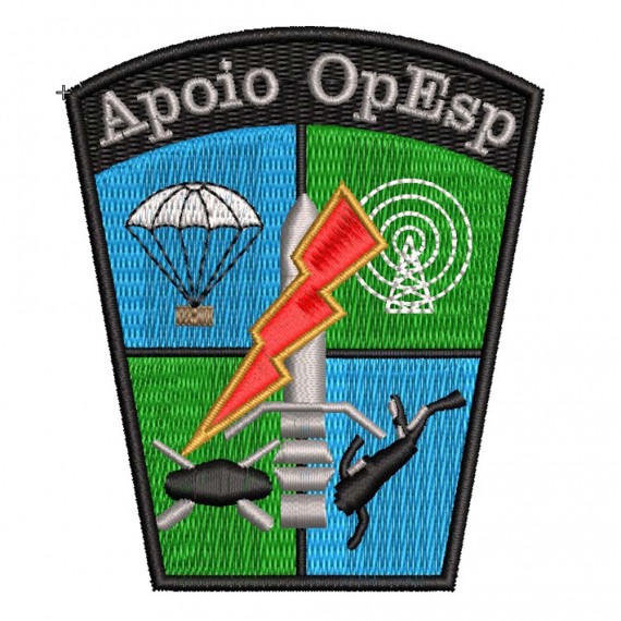 Patch Bordado Apoio OpEsp
