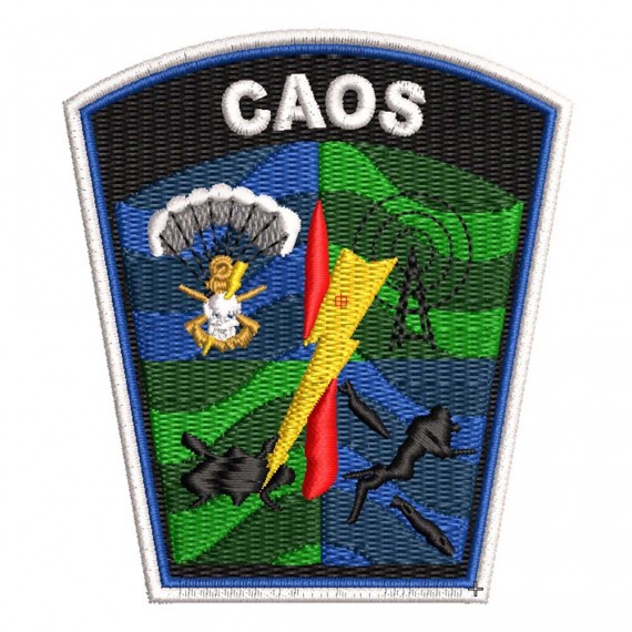 Patch Bordado CAOS