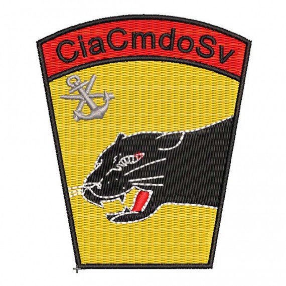 Patch Bordado CiaCmdoSV
