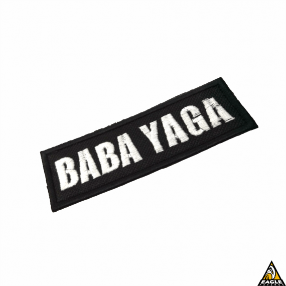 Patch Bordado Tarja Baba Yaga-John Wick