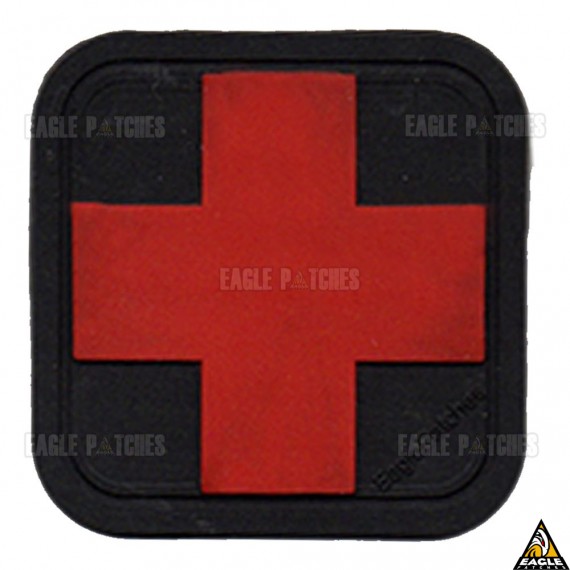 Patch Emborrachado Cruz Vermelha - Médico