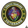 Patch Bordado Brazilian Veteran | Veterano brasileiro