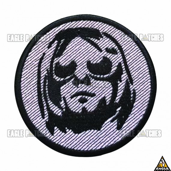 Patch Bordado Kurt Kobain