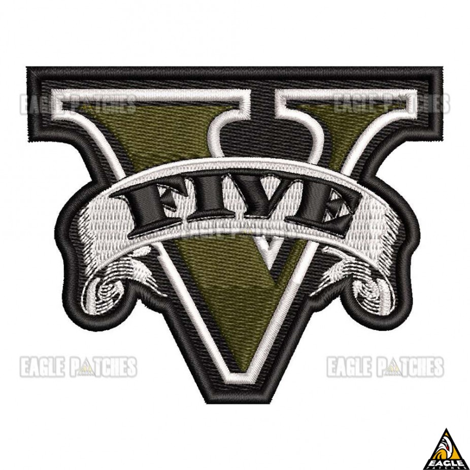 Patch Bordado GTA V - Five