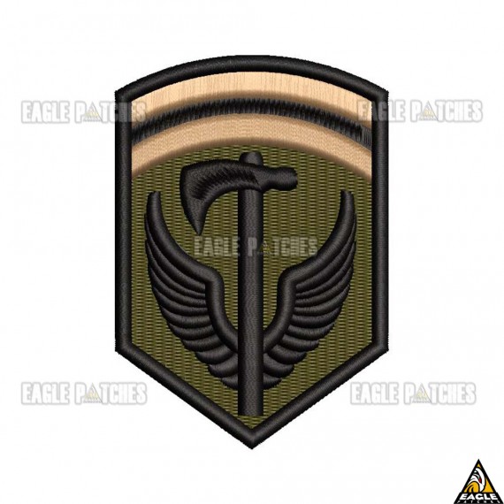 Patch Bordado Divisa Machado com Asas 