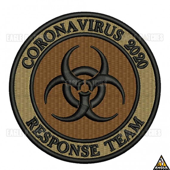 Patch Bordado CORONAVIRUS 2020