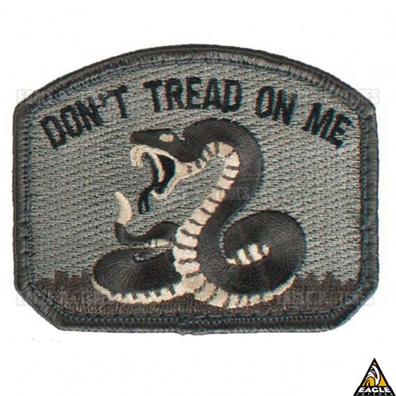 Patch Bordado DTOM - Don't Tread On Me