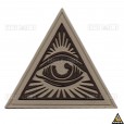 Patch Emborrachado Illuminati - G.'.A.'.D.'.U.'.