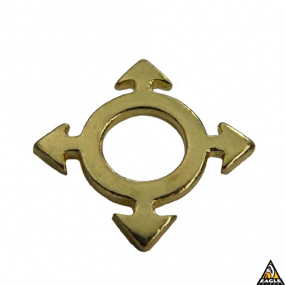Distintivo de Metal Comunicações 1,5 x 1,5 cm