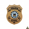 Patch Emborrachado Polícia Civil RS
