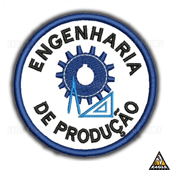 Patch Bordado Profissões - Engenharia de Produção