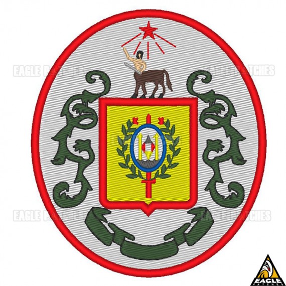 Patch Bordado Brasão Polícia Militar - SP