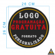 Kit Basico Motociclista - Patches Personalizados para colete com Programação GRATUITA