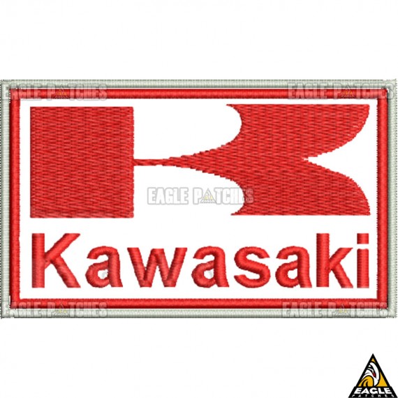 Patch Bordado Kawasaki Moto