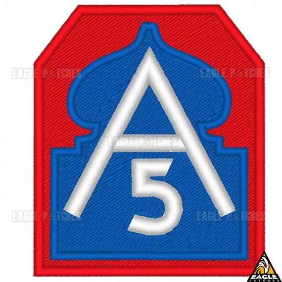 Patch Bordado A5 - 5ª Exército - FEB