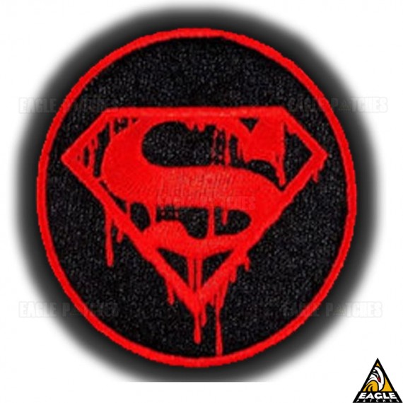 Patch Bordado A Morte de Superman