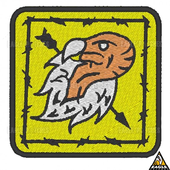 Patch Bordado Abutre