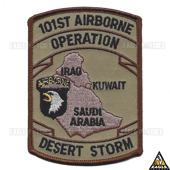 Patch Bordado - Operação Tempestade no Deserto