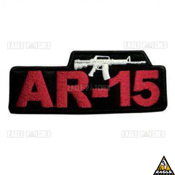 Patch bordado AR-15