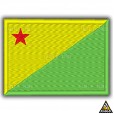 Patch Bordado Bandeira de Acre