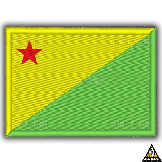 Patch Bordado Bandeira de Acre