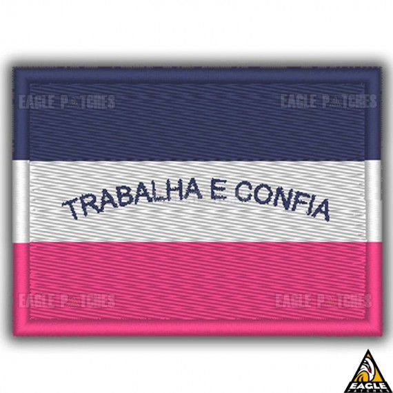 Patch Bordado Bandeira de Espírito Santo