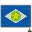 Patch Bordado Bandeira de Mato Grosso