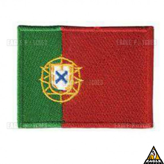 Patch Bordado Bandeira de Portugal