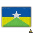 Patch Bordado Bandeira de Rondonia