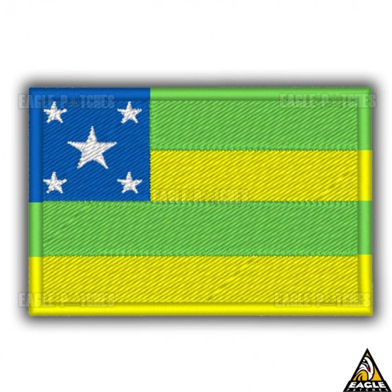 Patch Bordado Bandeira de Sergipe