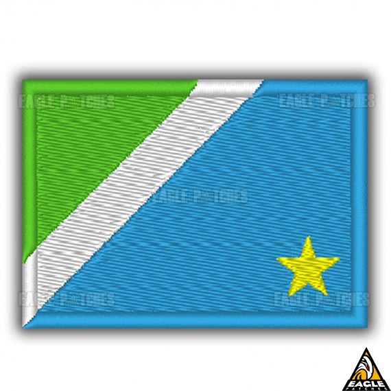 Patch Bordado Bandeira Mato Grosso do Sul