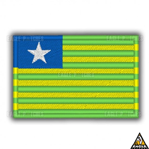 Patch Bordado Bandeira Piauí