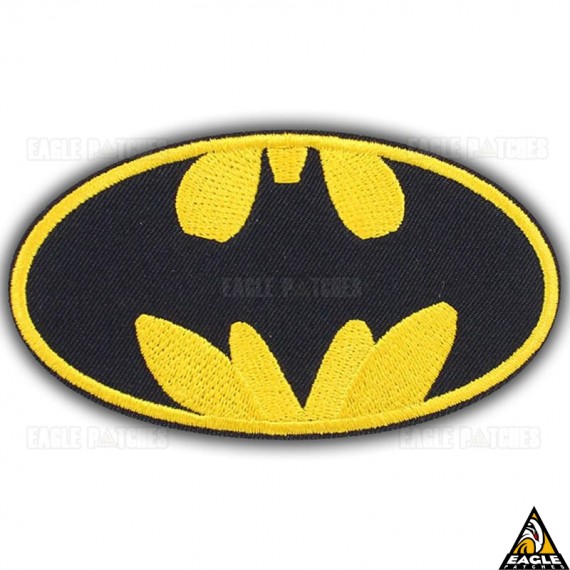 Patch Bordado Batman Logotipo