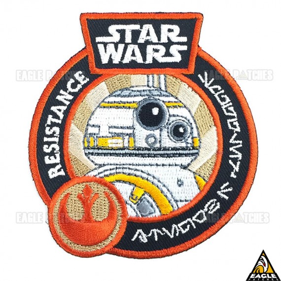 Patch Bordado BB-8 The Resistence Star Wars