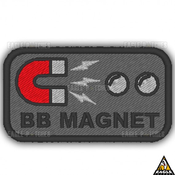 Patch Bordado BB Magnet