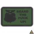 Patch Bordado BEARD THE FUCK UP!