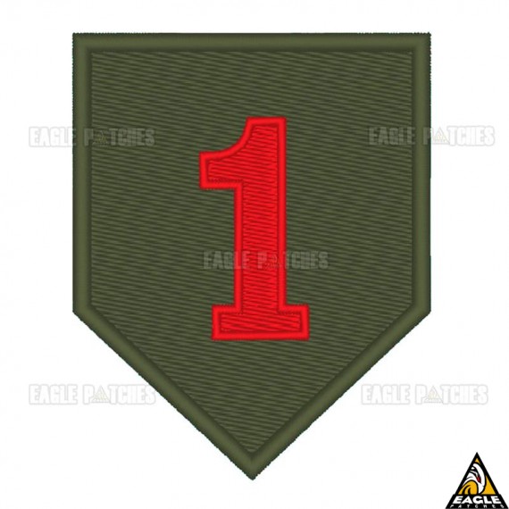 Patch Bordado The 1st Infantry Division - Big Red One - FEB