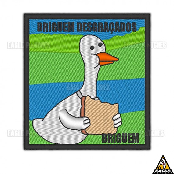 Patch Bordado Briguem desgraçados