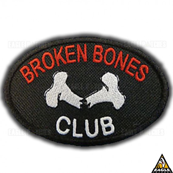 Patch Bordado Broken Bones Club