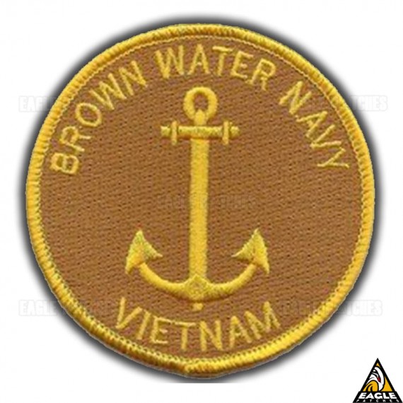 Patch Bordado Brown Water Navy - Vietnam