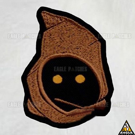 Patch Bordado Cabeça Jawa Star Wars