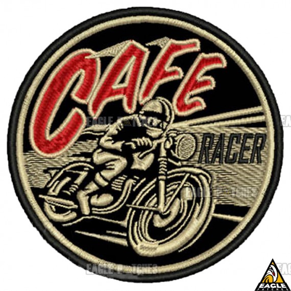 Patch bordado Cafe Race