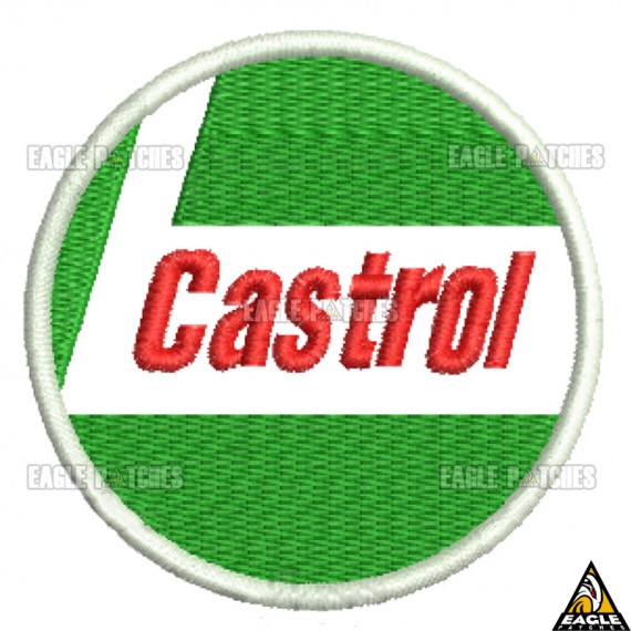 Patch bordado Castrol