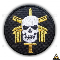 Patch Bordado Caveira