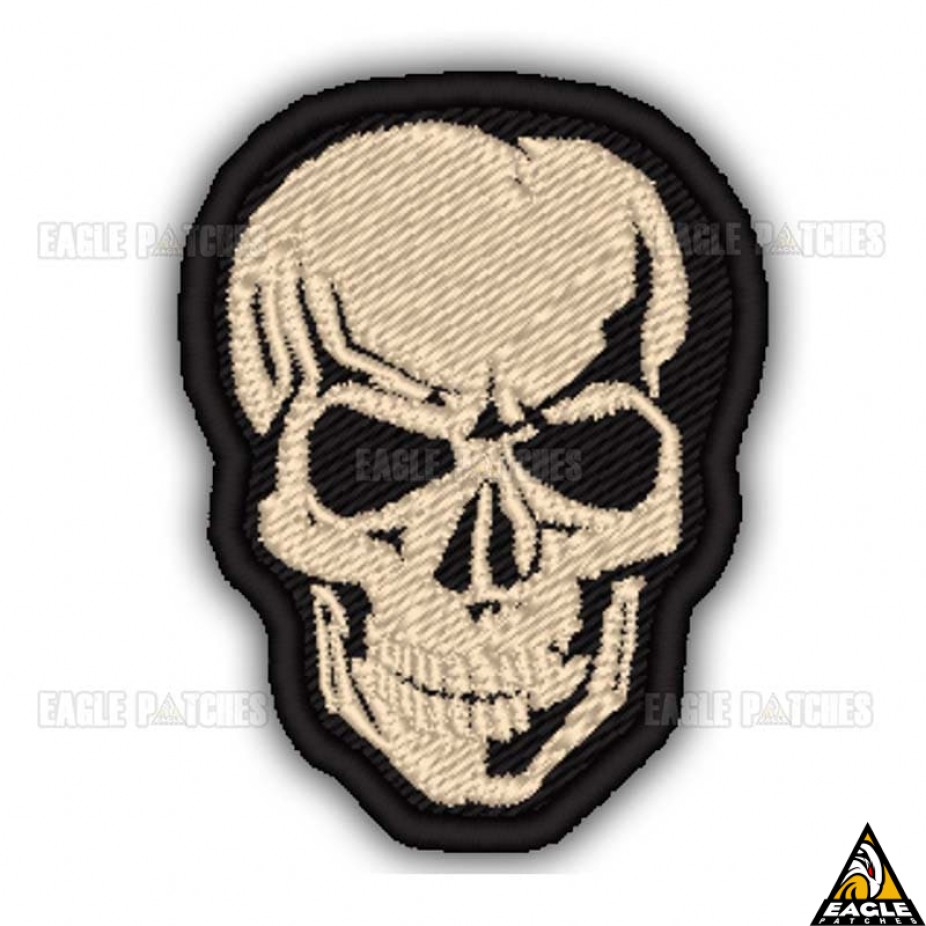 Patch Bordado Caveira