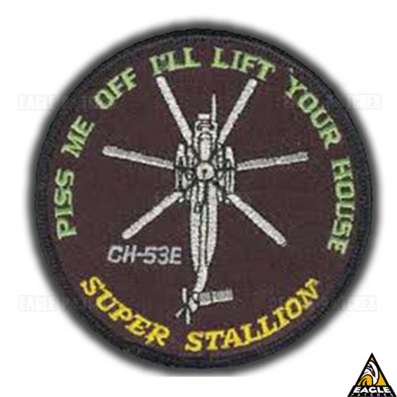 Patch Bordado CH-53E SUPER STALLION