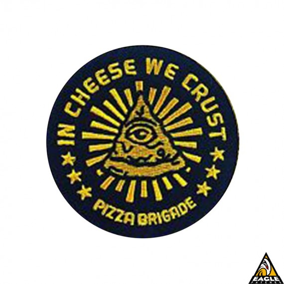 Patch Bordado Chesse we crust