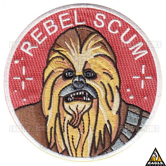 Patch Bordado Chewbacca Rebel Scum Star Wars