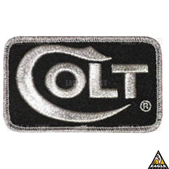 Patch Bordado Colt Preto