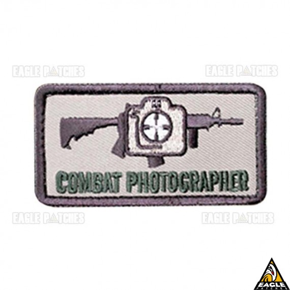 Patch Bordado Combat Photographer